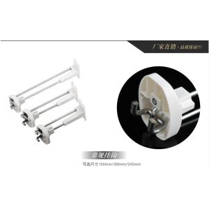 COMER Widely used good quality security display hooks with slatwall