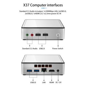 Intel Celeron 2955U And Pentium 3805U Mini PC With DDR3L 8GB And Single LAN HDMI