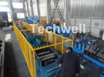 CZ Purlin Roll Forming Machine With Pre-punching & Pre-cutting For Mesh Guards