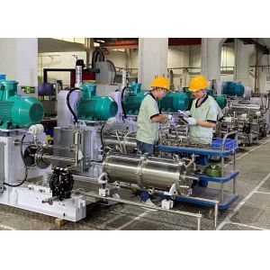 5L Horizontal Grinding Laboratory Bead Mill Machine With Pin Type Mechanical