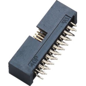 1.27*2.54mm Box Header Connector PA9T Temperature PCB, Microwave