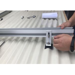 L Feet AL6005-T5 Metal Roof Solar Mounting Systems
