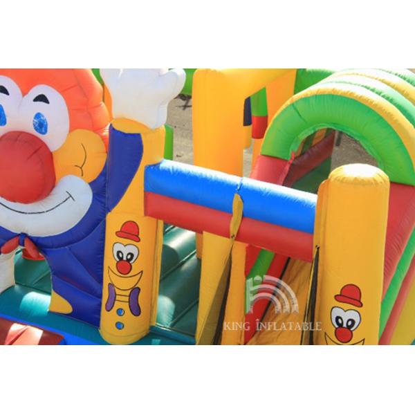 Clown Bouncy Castle Rentals Bouncer Multiplay Child Party Inflatable House With Slide