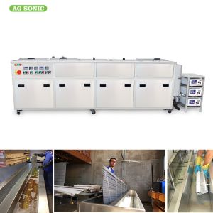 Curtain Ultrasonic Blind Cleaning Machine Dual Tank 2000-3000MM 40khz Rinsing
