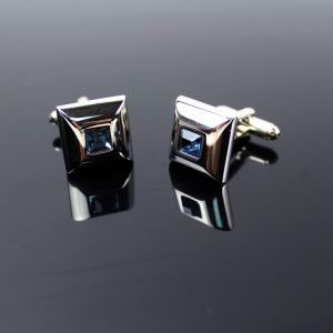 2013 newest design zinc alloy plated cuff-links