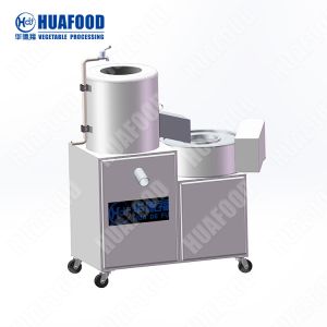 Combined Peeling Cutting Slicing Plantain Vegetable Washing Machine
