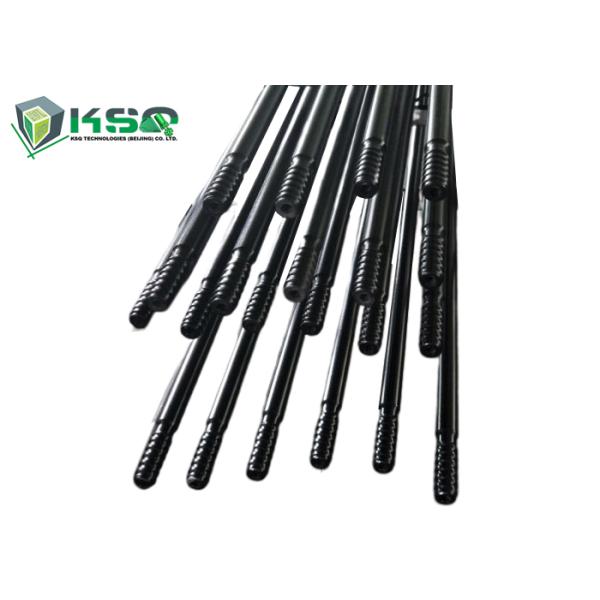 R25 Threaded Drill Rod Drifter And Speed Rod 610mm - 3700mm For Mining