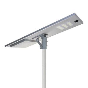 Wholesale 100W/18V 8-10m Silver Gray Solar Street Light With 3~5 Nights Badkup Time from china suppliers