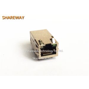 China 74980111211 Magnetic RJ45 Jack For Industrial Ethernet Systems on sale