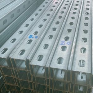 Wholesale Galvanized Steel C Channel Beams Offer Max. Load Capacity In 3m/6m Length from china suppliers