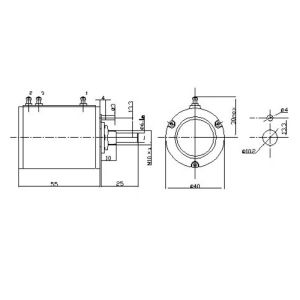 BONENS WXD4-23-3W Multi-turn Winding Potentiometer 1K 2K2 3K3 4K7 5K6 10K 15K