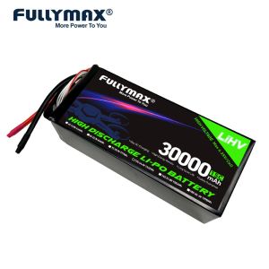 30000mAh 12 Cell Lipo Battery 12S 44.4V 15C EVTOL Agriculture Drones Underwater