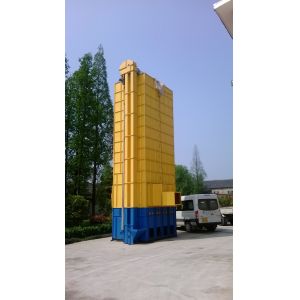 Biomass Furnace Drive Grain Dryer Machine 20 Tons / Batch Type Mechanical Grain
