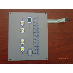 Wholesale Control Feel Smooth Membrane Switch Keyboard , Flexible Remote Control Panel from china suppliers