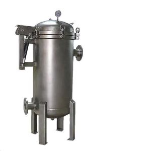 62KG Weight Modular SS Bag Filter Housing with Adjustable Inlet/Outlet