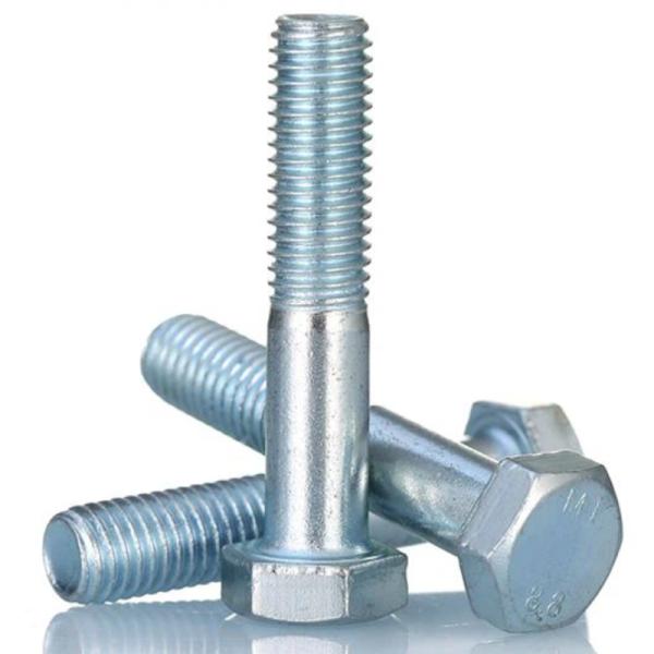 Factory Price M6 M8 M10 M12 Zinc Plated Hex Bolt Carbon Steel Grade 4.8 8.8 10.9 12.9