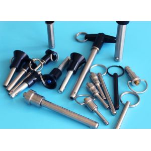 3/8 7/16 1/2 Brass plating quick release pins SUS 304 SUS 316 A2 A4-80 L-Handle