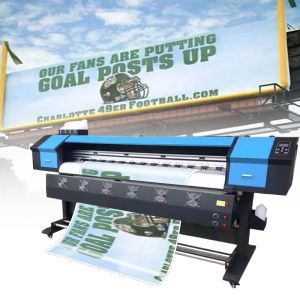 High Speed with Eps Heads Printer with Xp600 Printhead for CMYK Flex Banner