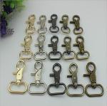 Hot sale factory price bag accessory nickel color 32 & 38 mm metal oval bolt