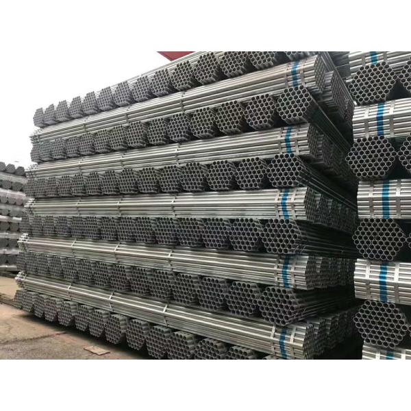 Round Steel Scaffolding Galvanized Pipe EN39 / BS1139 Standard 3.20mm Wall