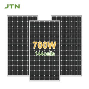 China JTN 700w Monocrystalline Solar Shingeld Panel CE/FCC/ROHS Certified PET Certificate on sale