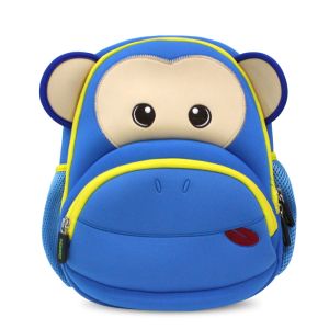 0.29KG Smart Toddler Monkey Backpack , Personalized Backpacks For Preschool