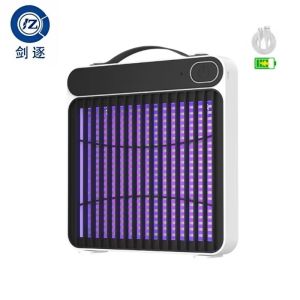 Wholesale JZ UV Light Indoor Outdoor Using Fly Catcher Electric Shock Anti Mosquito Killer Lamp Insect Trap With Solid ABS Housing from china suppliers