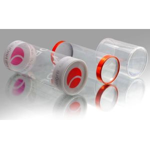 Clear windowed box alternatives to acrylic box PET Box for glasses Alternatives