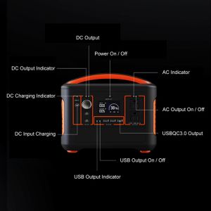 outdoor lifepo4 lithium battery emergency supply 110v 220v energy generator