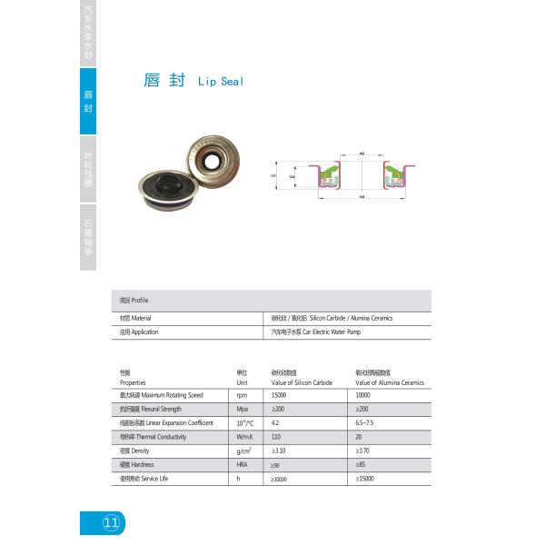 DIN24960 Oil Seal Kit For Automobile Cooling Pump