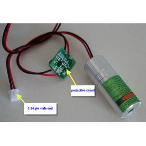 532nm 50mW Continuous Work Good Heat Dissipation Green Dot Beam Laser Module For