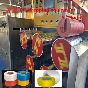 PLC Control Plastic Machinery PP Strapping Equipment With Servo Winder