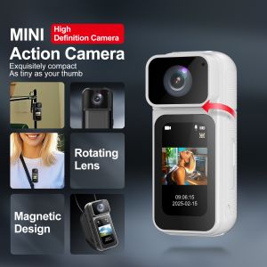 China 2.7K 1080P HD Mini Camera WiFi Magnetic Video Recorder Type-C Rechargeable Thumb Action Camera on sale China 2.7K 1080P HD Mini Camera WiFi Magnetic Video Recorder Type-C Rechargeable Thumb Action Camera on sale