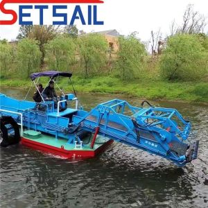 Wholesale Waterways Cleaning Vessel with Weed Cutter/Collector/Storage Type of Drive Propeller from china suppliers