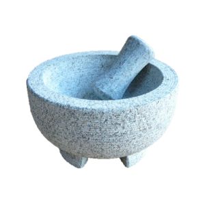 Wholesale Grey 8&quot; Solid Hand Stone Spice Grinder 3 Legs Moisture Proof Eco Friendly from china suppliers