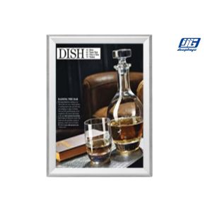 Buy cheap Silver Color Snap Poster Frames A0 , A1 , A2 , A3 , A4 , B1, B2 Size from wholesalers