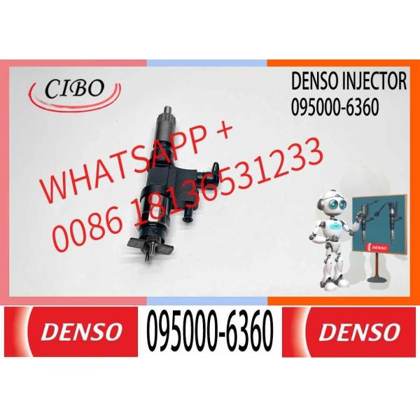 Plastic Good Common Rail Fuel Injector 095000-6360 SX001-08606 8-97609788-0 for