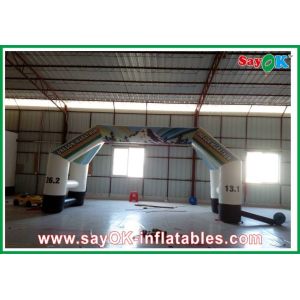 Custom Inflatable Arch 0.4mm PVC Inflatable Entrance Arch Logo For Festival