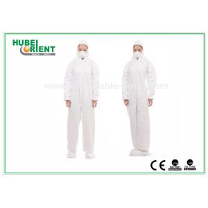 Wholesale Polypropylene Disposable Protective Coveralls With Hood And Feetcover from china suppliers