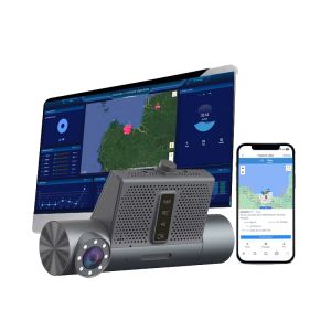 WiFi GPS 3CH Dash Cam with 4K UHD Night Vision and Waterproof