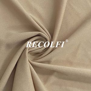 Recycled Activewear Polyester Knit Fabric Sustainable Compression Lining