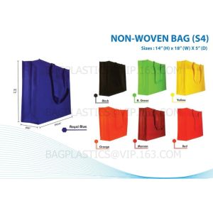Eco lamination Non Woven Bag , Promotional Custom Laminated PP Non Woven Tote