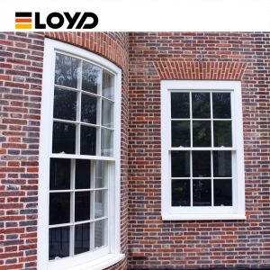 Colonial Style Double Single Hung Window with Multi-Point Lock