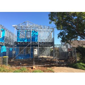 Energy Saving Prefabricated Steel Structure Villa , Modern Prefab Villa For