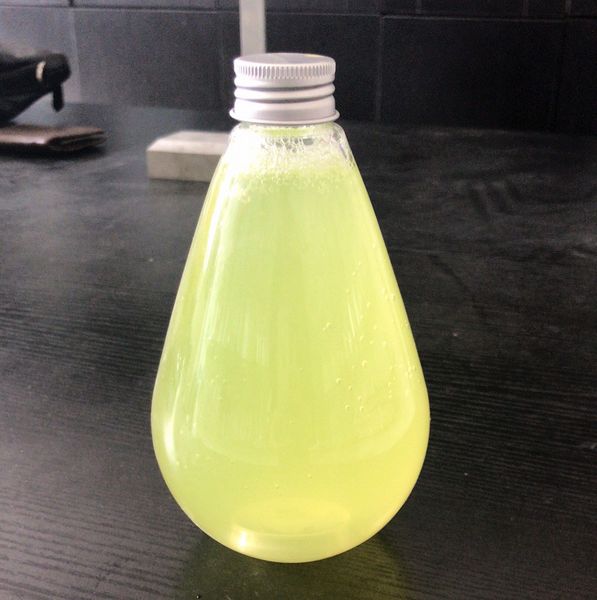 Customized Logo PET Plastic Beverage Bottles 350ml 500ml