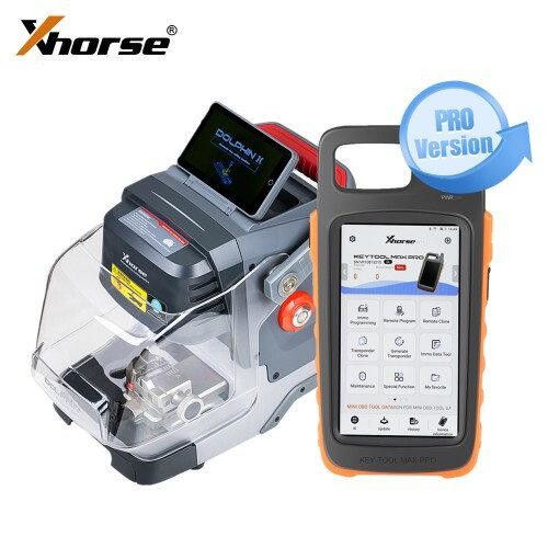 China Xhorse Dolphin XP005L XP-005L Key Cutting Machine Plus VVDI Key Tool Max Pro Remote Programmer with MINI OBD Tool Function on sale China Xhorse Dolphin XP005L XP-005L Key Cutting Machine Plus VVDI Key Tool Max Pro Remote Programmer with MINI OBD Tool Function on sale