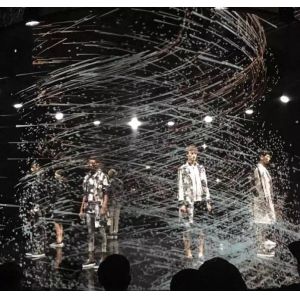 3D Holographic Mesh Projection Screen