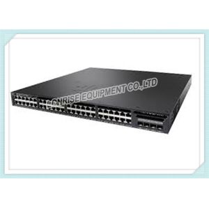 Wholesale 4 X 1G Uplinks Cisco Optical Fiber Switch PoE WS-C3650-48PS-L Layer 3 Switching from china suppliers