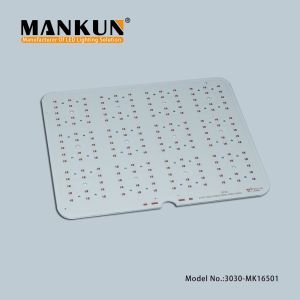 150W Square DC36V SMD 3030 PCB LED Module PCB PCBA For LED Floodlight