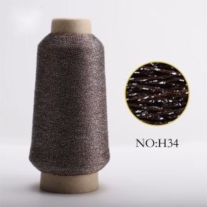 20s/2 Textured Ring Spun Polyester Spun Yarn With Yarn Evenness CVm%≤3.5 And